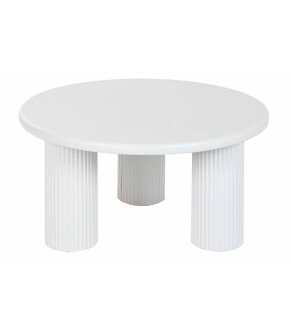 Kavos staliukas ARIA Ø75 baltas