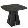 Išskleidžiamas stalas OGI 120(200)x120 anthracite sherman oak