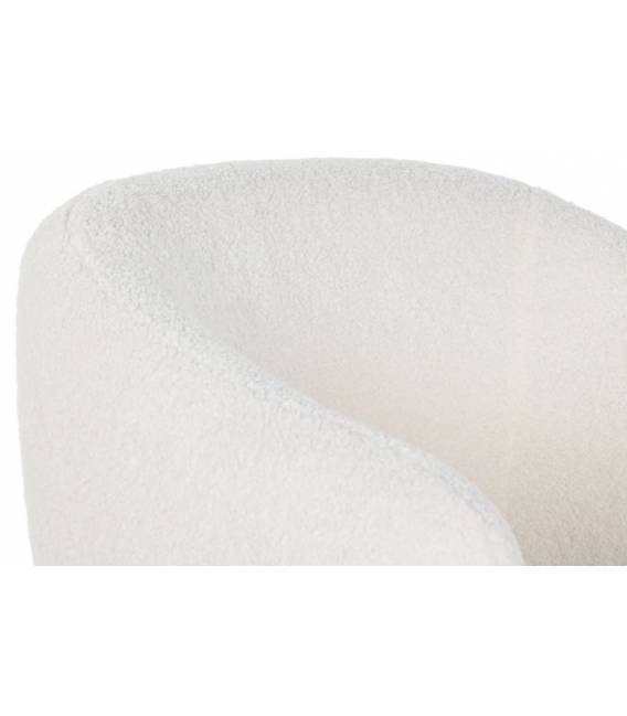 Fotelis BORREGUITO baltas