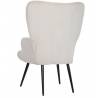 Fotelis VELVET RELAX baltas
