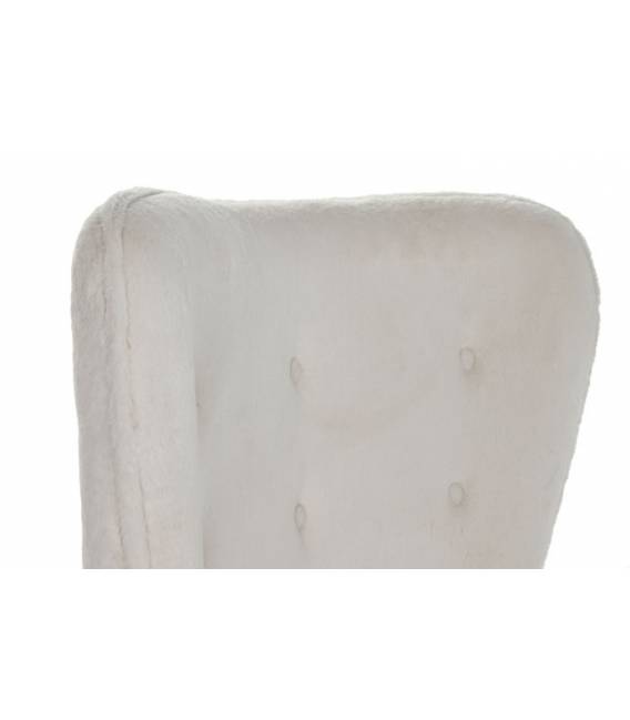 Fotelis VELVET RELAX baltas