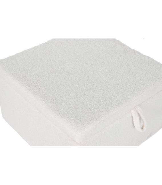 Pufas MELER 60x60 baltas