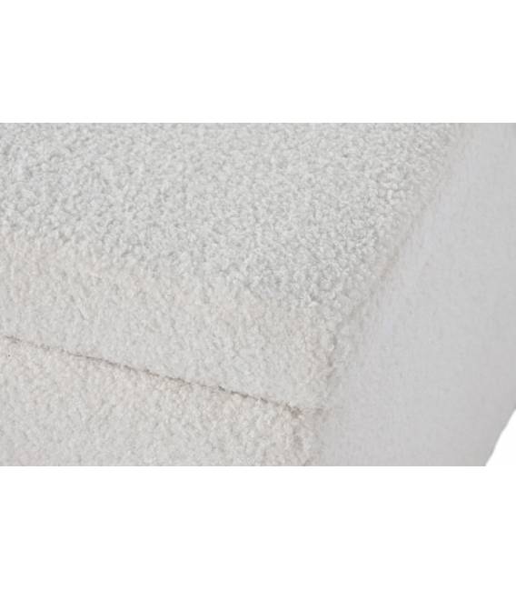 Pufas MELER 60x60 baltas