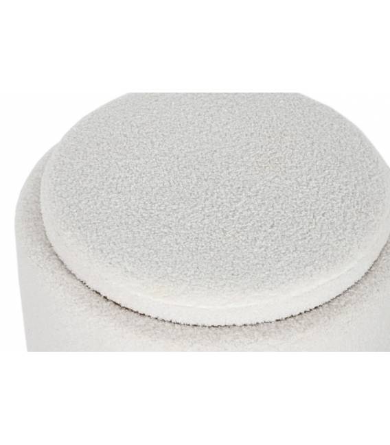 Pufas CUBO Ø48 baltas