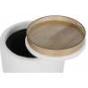 Pufas CUBO Ø48 baltas
