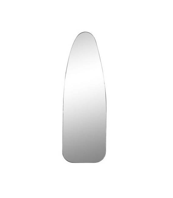 Veidrodis GLASS 55x165 juodas