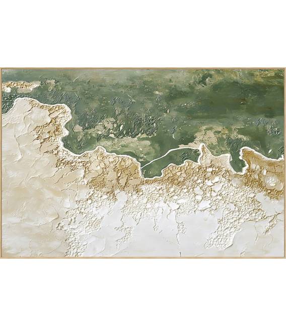 Paveikslas TRAMA 183x123 žalsvas