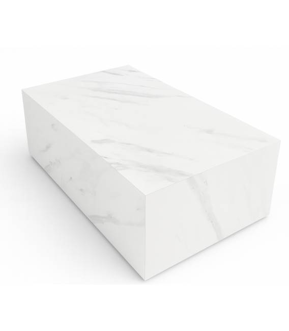 Kavos staliukas CUBE 90x55 crystal marble