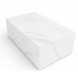 Kavos staliukas CUBE 90x55 crystal marble