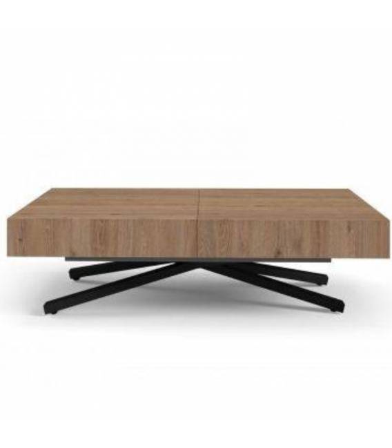 Transformuojamas kavos staliukas MEGARA 120(210)x80 truffle brown