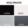Transformuojamas kavos staliukas MEGARA 120(210)x80 black pietra