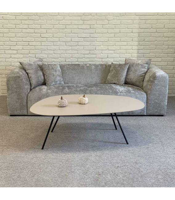 Sofa VANITY 235x100 pilka