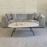 Sofa VANITY 235x100 pilka