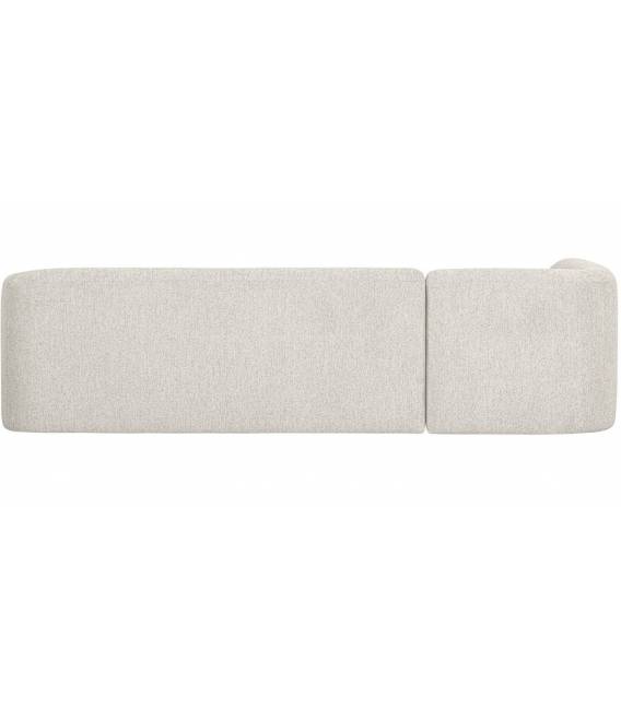 Minkštas kampas SLOPING 274x225 kreminė