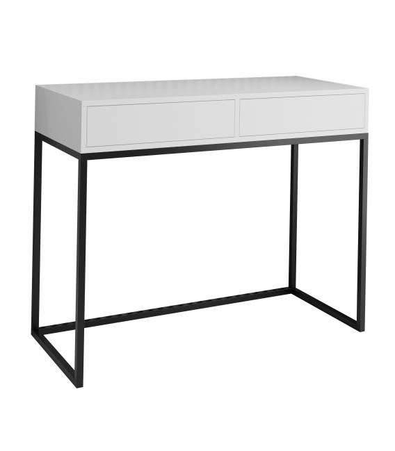 Konsolė AGRIO 100x35 balta/juoda