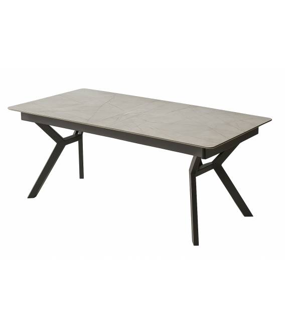 Išskleidžiamas stalas PAPAYA 162(228)x90 lagina matt