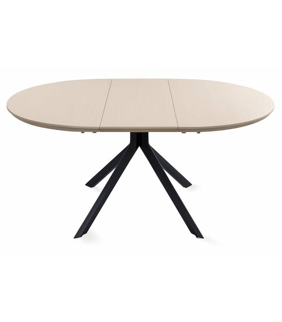 Išskleidžiamas stalas LAGOS 120(160)x76 cappuchino