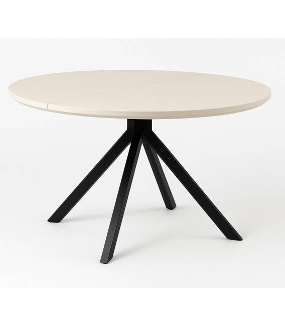 Išskleidžiamas stalas LAGOS 120(160)x76 cappuchino