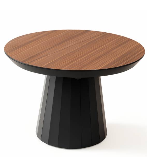 Išskleidžiamas stalas JAZZ Ø120(163) sacramento lack