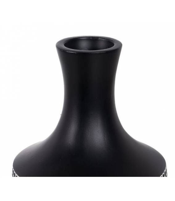 Vaza JESSI 19x64h juoda/balta