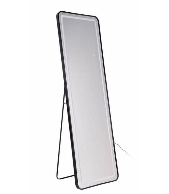 Veidrodis LED 50x160 juodas/LED