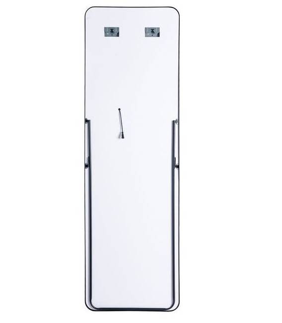 Veidrodis LED 50x160 juodas/LED