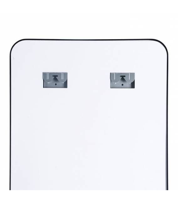 Veidrodis LED 50x160 juodas/LED