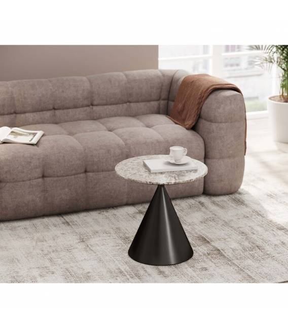 Šoninis staliukas RITA Ø50 margas