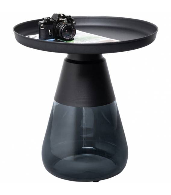 Šoninis staliukas BOTTIGLIA Ø50 tamsiai pilkas