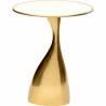 Šoninis staliukas SPACEY Ø36 auksinis
