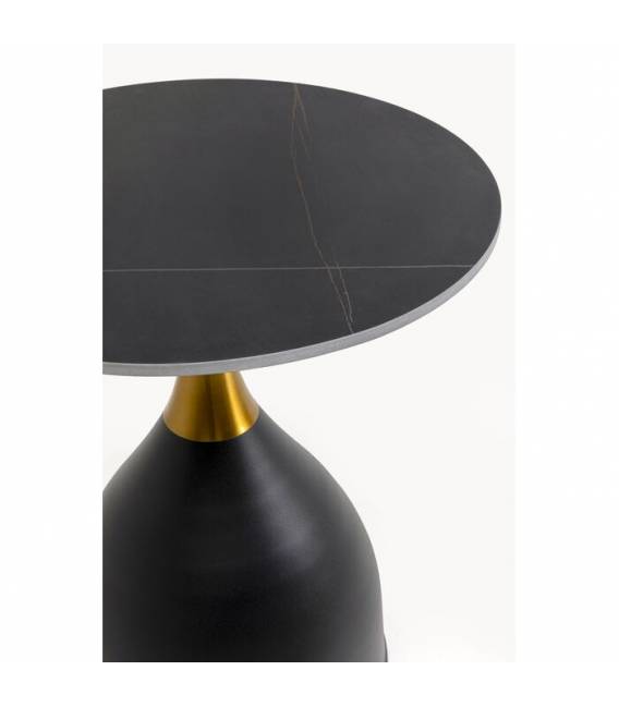 Šoninis staliukas WISH Ø40 juodas