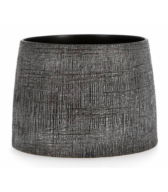 Vazonas PAPYRUS 16x13 pilkas