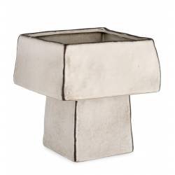 Vazonas NIKOS 24x24 rusvas