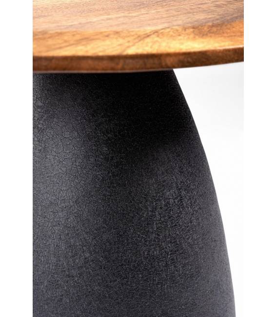 Kavos staliukas STANLEY 60x58 rudas