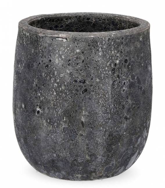 Vazonas RUSTY 36x41 pilkas