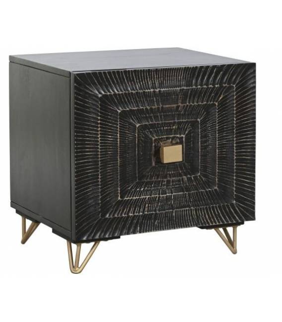 Naktinė spintelė HEVER 50x40 juoda