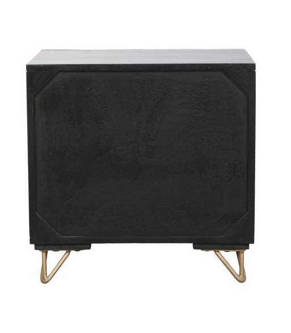 Naktinė spintelė HEVER 50x40 juoda