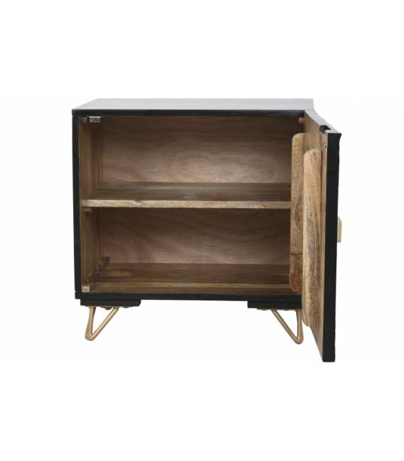 Naktinė spintelė HEVER 50x40 juoda