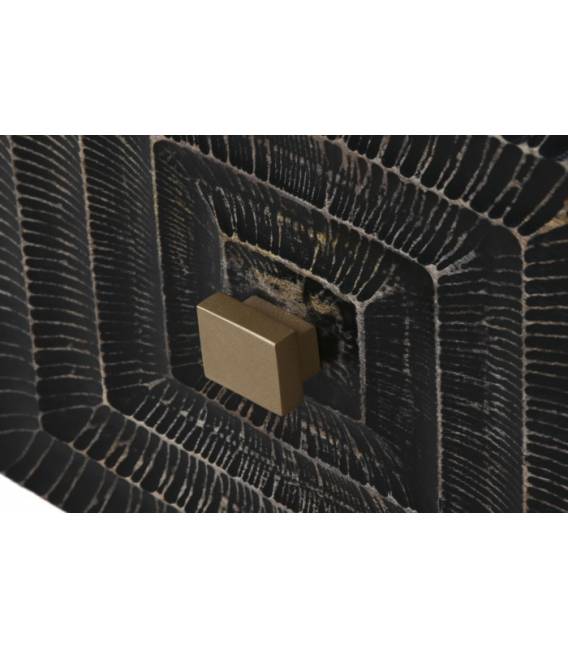 Naktinė spintelė HEVER 50x40 juoda