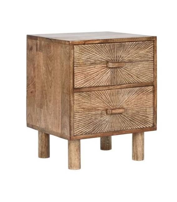 Naktinė spintelė KEMI 40x34 ruda