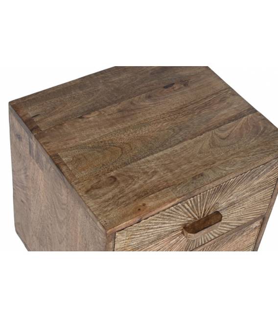 Naktinė spintelė KEMI 40x34 ruda