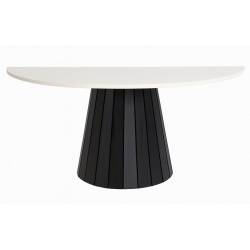 Konsolė JAZZ 130x42 white/ black