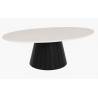Kavos staliukas JAZZ 130x70 white/black
