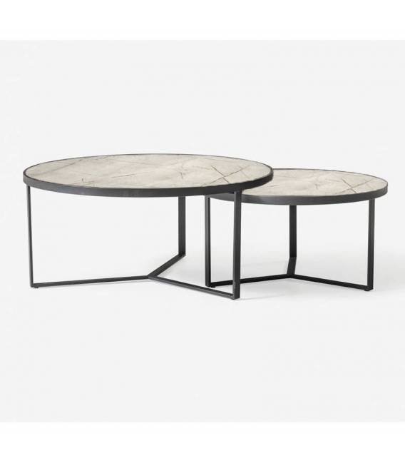 Kavos staliukų komplektas MERCEDES MINI Ø70/Ø55 lagina lack