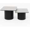 Kavos staliukų komplektas PHUKET 80x60 lagina matt (2vnt.)