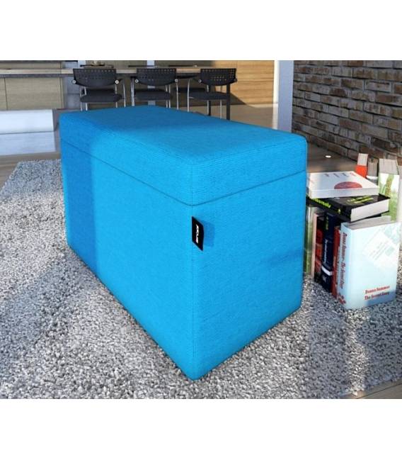 Pufas ENZO 40x80 mėlynas