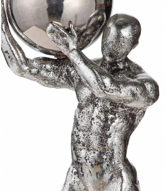 Dekoracija PERSON 12x31h sidabrinė