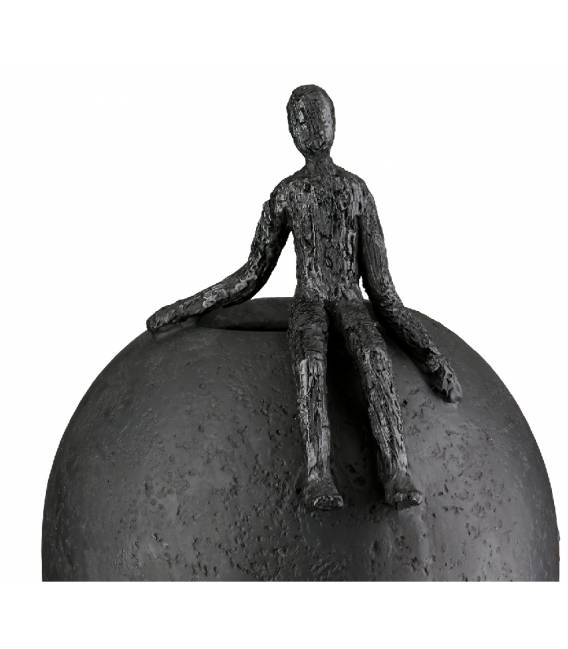 Vazonas PERSON 17x22h juodas