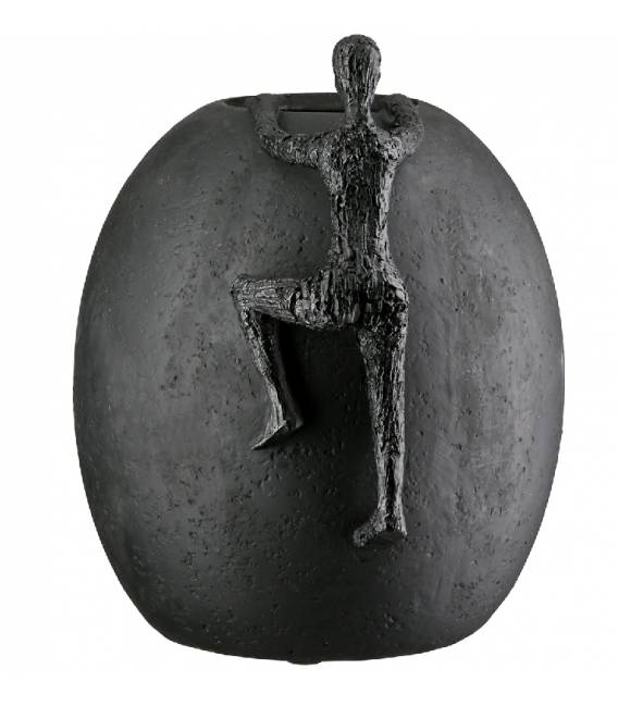 Vazonas PERSON 20x23h juodas