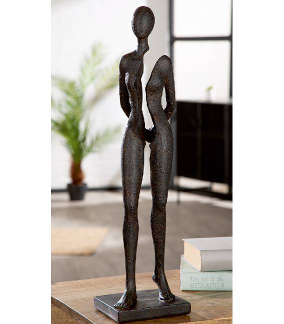 Dekoracija WOMAN 13x54 tamsiai pilka